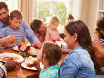 The story of God’s big family image